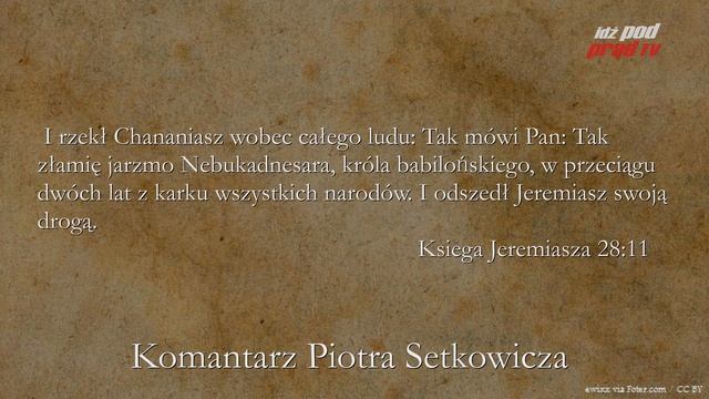 BIBLIA NA CO DZIEŃ: Księga Jeremiasza #28 смотреть онлайн