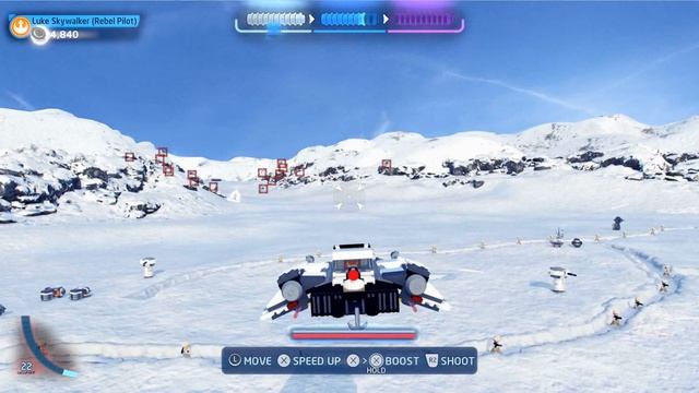 Lego Star Wars The Skywalker Saga: Lvl 22 Assault on Echo Base STORY - HTG смотреть онлайн
