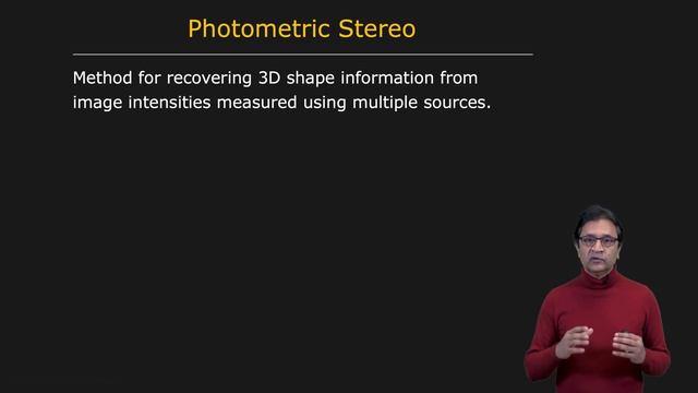 73 - Photometric Stereo - Overview смотреть онлайн