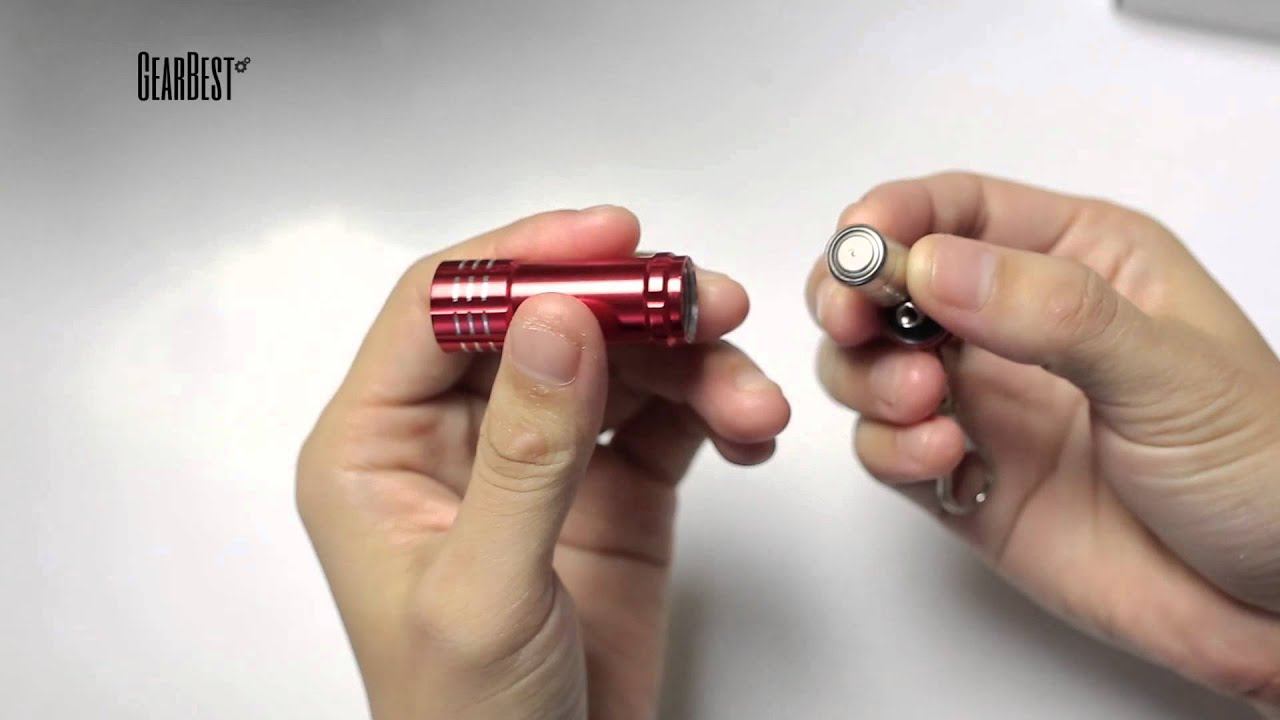 LR44 LED Keychain Flashlight - Gearbest.com