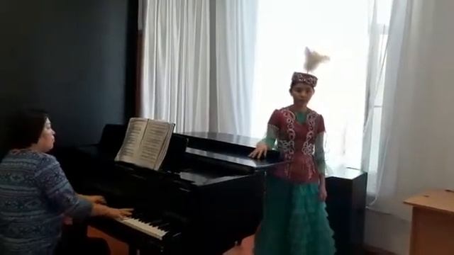 Абсамат Зере "Ажардың ариясы" Абай операсынан. КМҚК "Балалар өнер мектебі" Семей қаласы смотреть онлайн