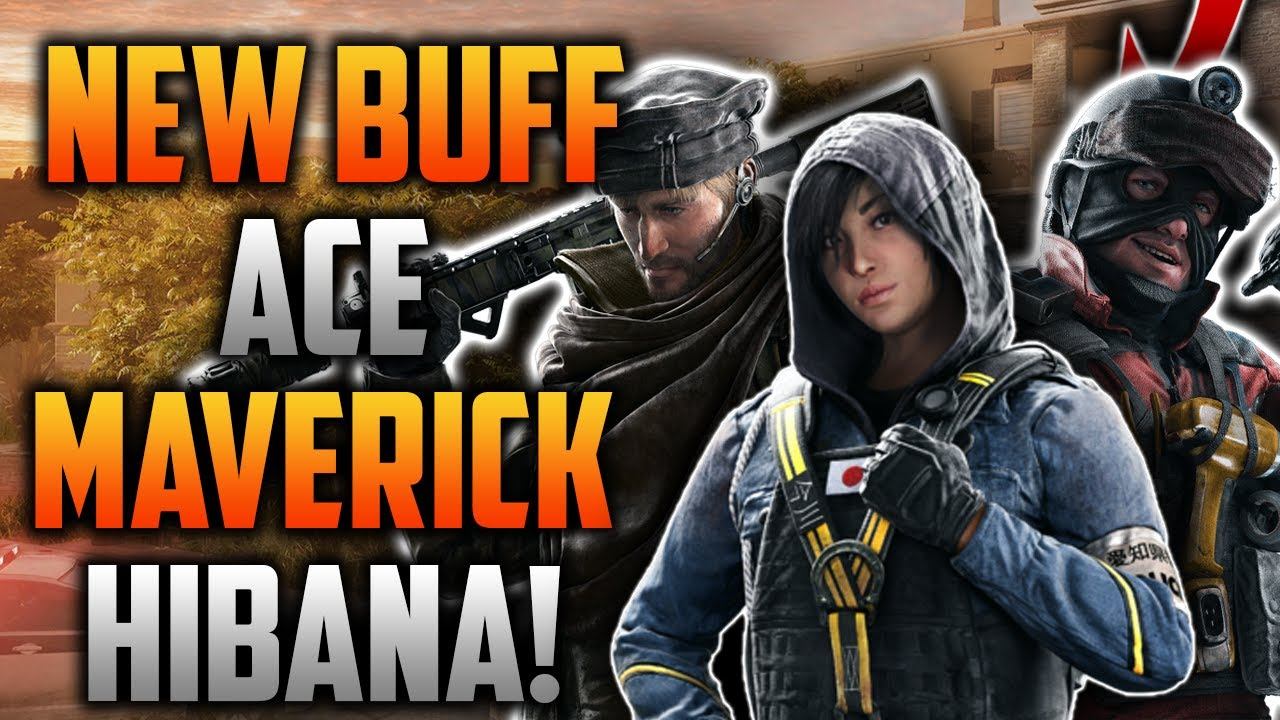 *Secret* Buff For Ace, Hibana & Maverick! - Rainbow Six Siege смотреть онлайн