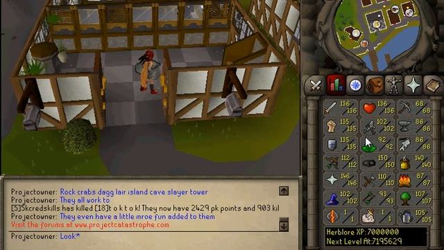new great runescape private server, rs ps, named Project Catastrophe смотреть онлайн