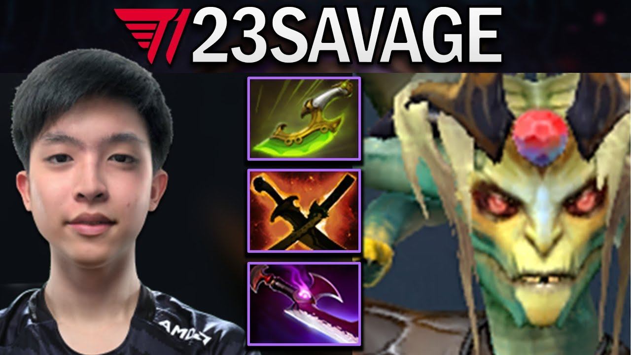 T1.23SAVAGE MEDUSA WITH SILVEREDGE-SWIFT BLINK - DOTA 2 7.30E GAMEPLAY смотреть онлайн