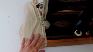 Обрыв нижней нити на швейной машине  Подольск с ручным приводом. #нить #нижняянить #подольск #обрыв