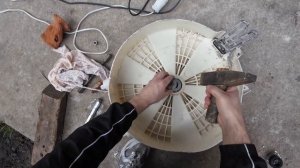 Замена подшипников стиральной машины Indesit.Замена втулки на крестовине барабана.Пайка бака прутко
