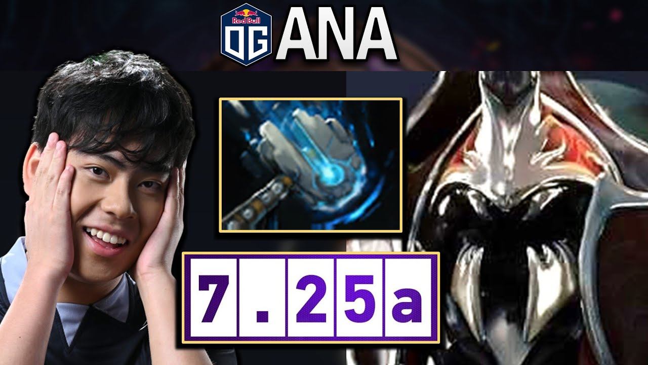OG.ANA NYX WITH METEOR HAMMER IN 7.25 - DOTA 2 PRO GAMEPLAY смотреть онлайн