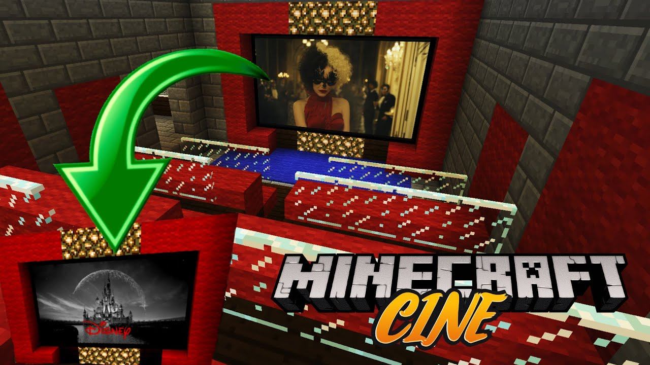 🎬COMO HACER TU PROPIO CINE EN MINECRAFT🎥 - Web displays Mod 1.12.2 смотреть онлайн