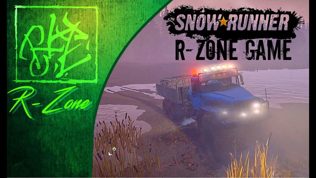 SNOWRUNNER ИМАНДРА прохождение с новыми грузовиками R-Zone Game TV r zone game tv смотреть онлайн
