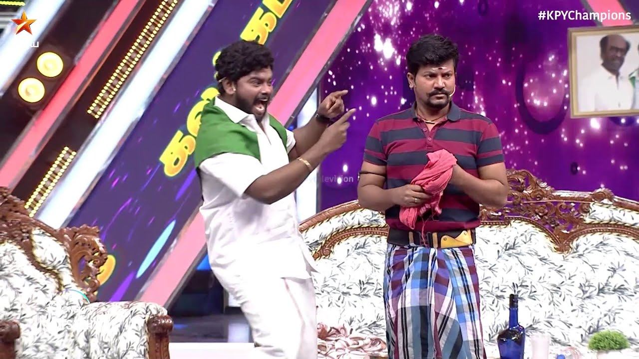 #Azhar மற்றும் #TSK இன் அல்டிமேட் கலாட்டா.. 😂 | KPY Champions Doubles смотреть онлайн