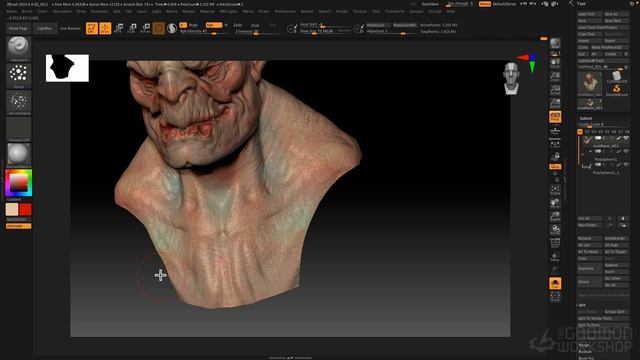 35 - Painting A Creature With Polypaint смотреть онлайн