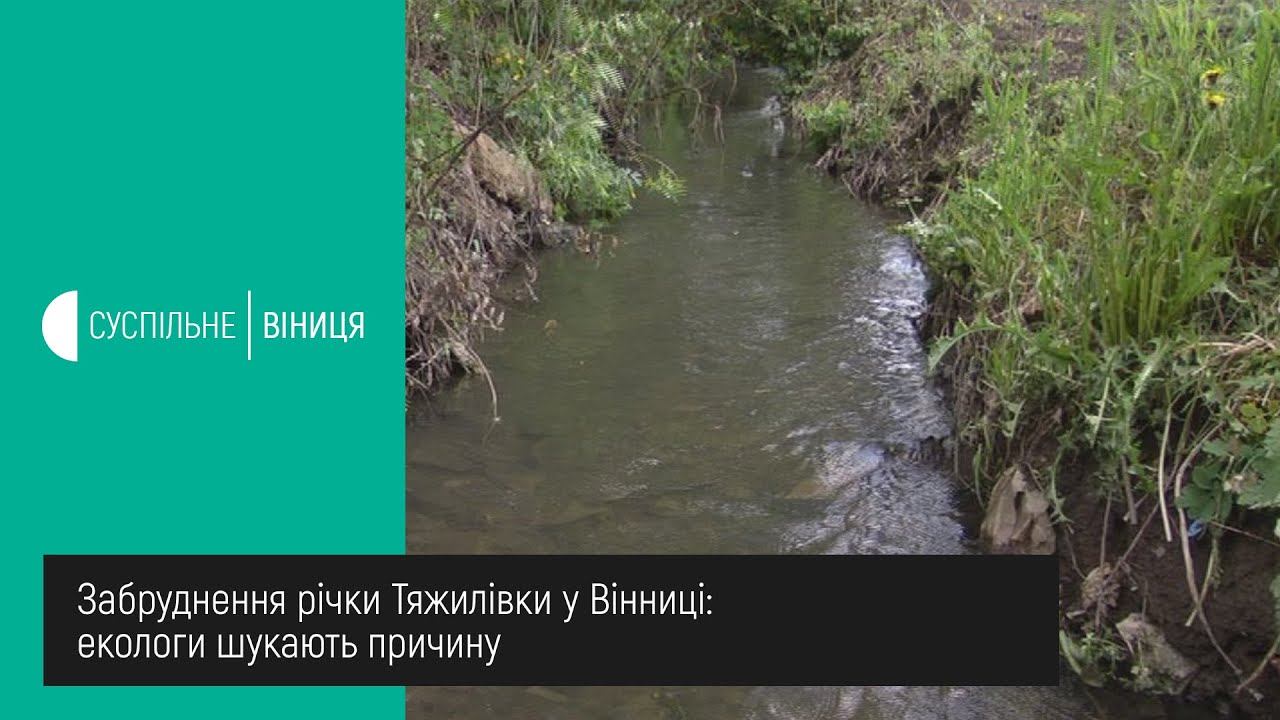 18.05.2020. Забруднення річки Тяжилівки у Вінниці: екологи шукають причину смотреть онлайн