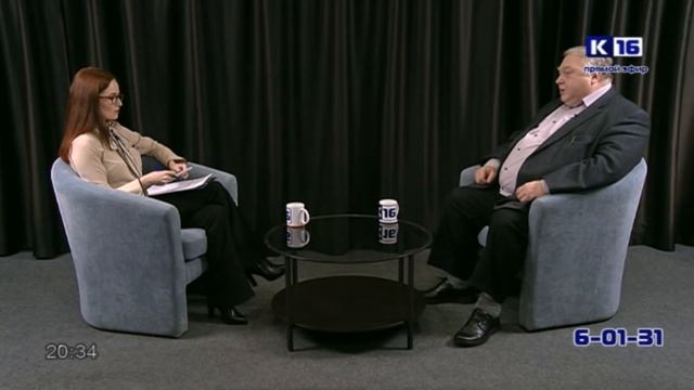 "Актуальное интервью" с Сергеем Оковым смотреть онлайн