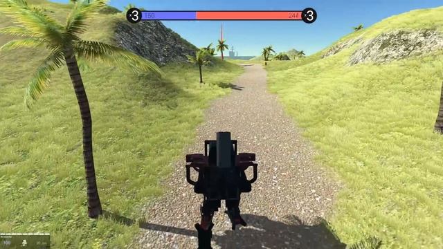 SECRET Alien Mech Walker vs Imperial AT AT Walkers on Hoth (Ravenfield Star Wars Mod - Secrets) смотреть онлайн