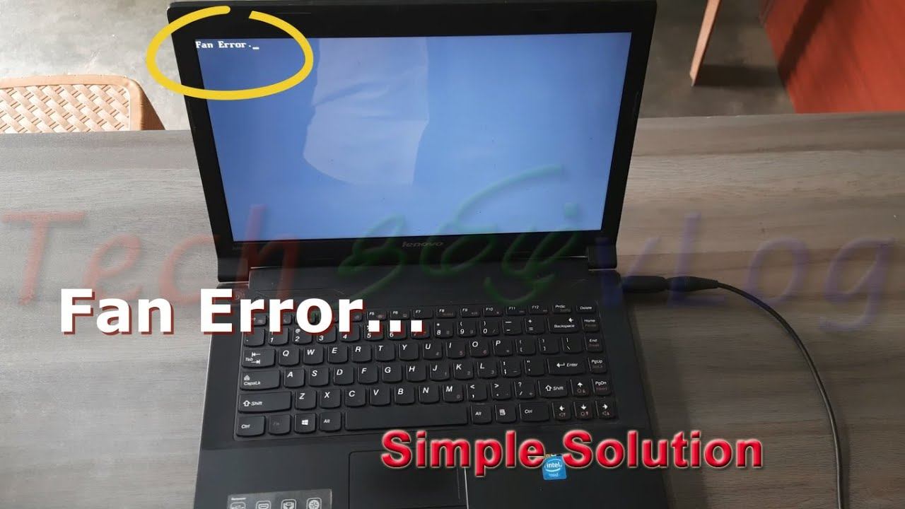 Lenovo Laptop Fan Error solution without replace Fan смотреть онлайн