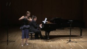 Ш.М.Видор Сюита для флейты и фортепиано,3 и 4 части. Исполняют: Таисия Попок ( флейта)