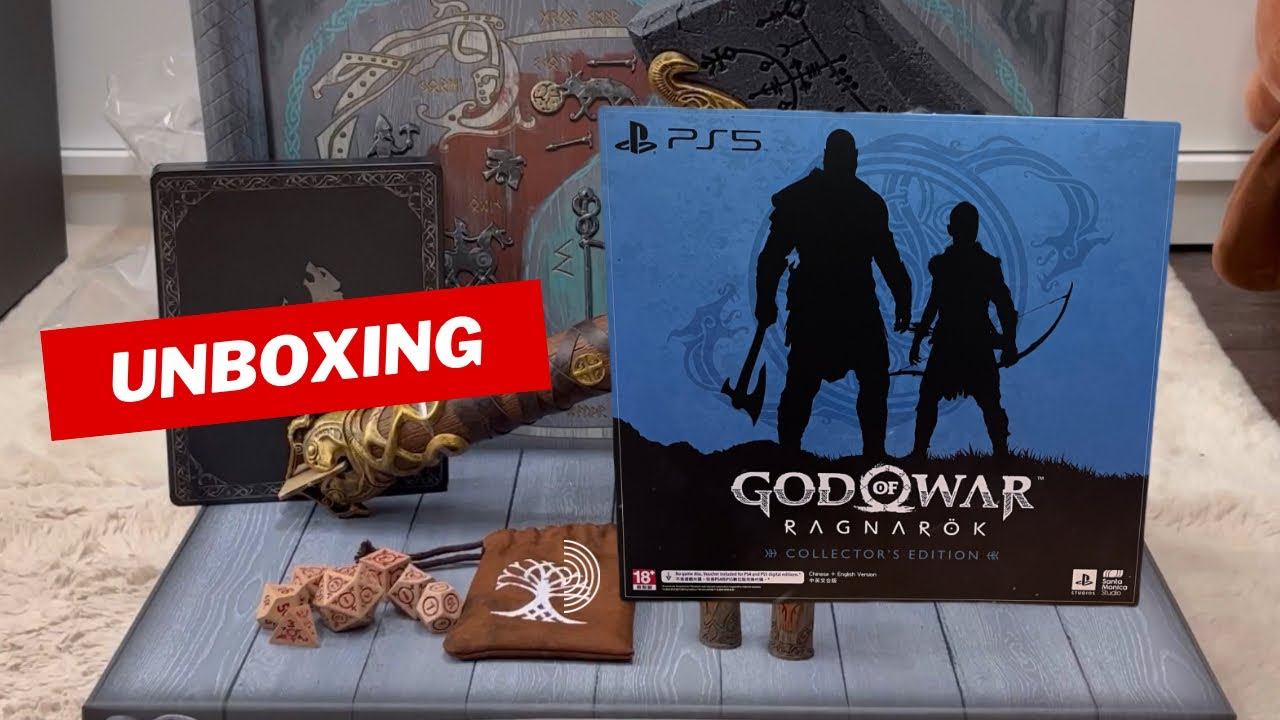 God of war ragnarok Collector’s edition UNBOXING : 4K 60FPS смотреть онлайн