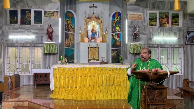 OUR LADY OF PURIFICATION CHURCH/URAN/Fr Marshal Lopes/Twenty second Sunday смотреть онлайн
