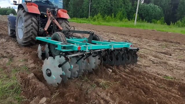 Борона дисковая БДТ 2,3 для мтз 80 смотреть онлайн