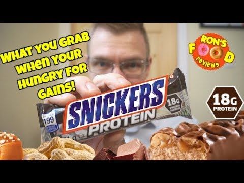 SNICKERS PROTEIN!! PROTEIN BAR REVIEWS!! TASTE AND REVIEW!! смотреть онлайн