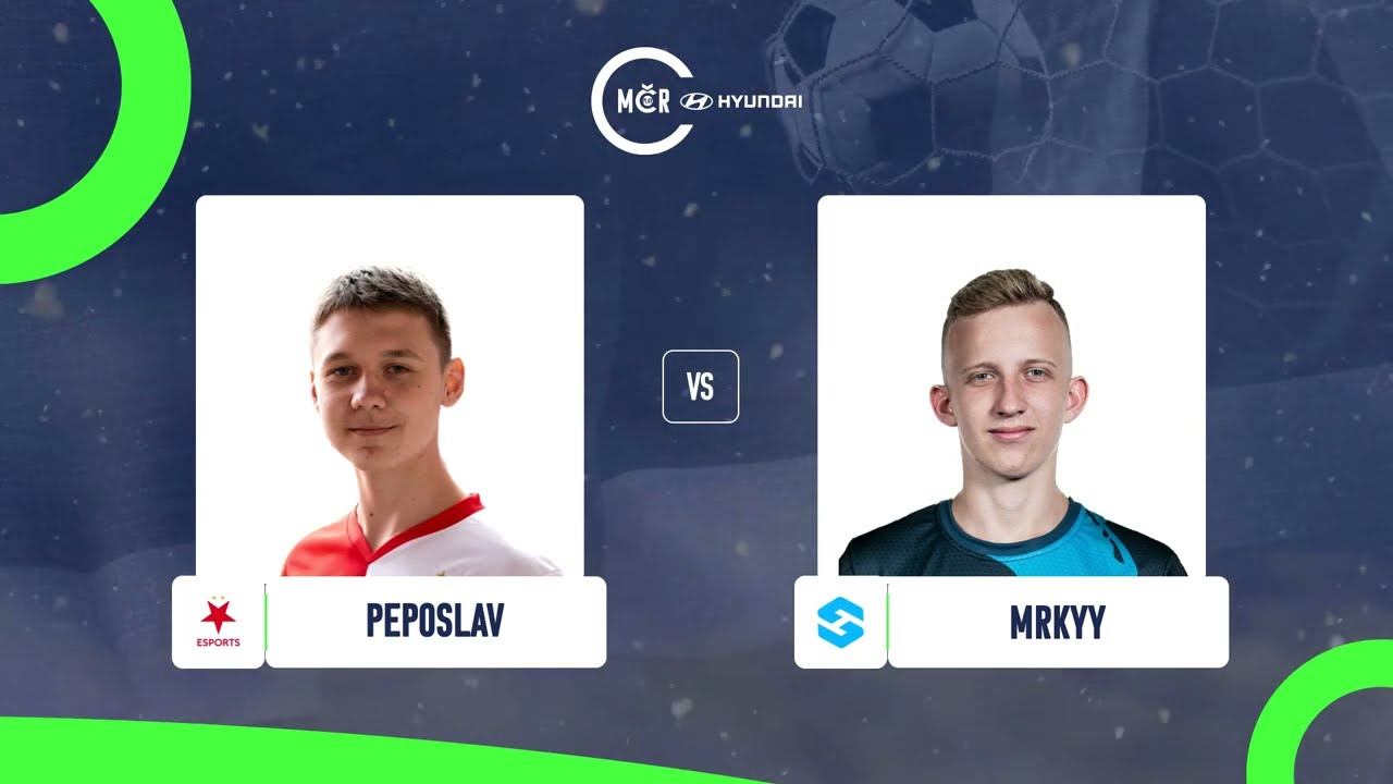 Peposlav vs. Mrkyy | MČR FIFA ONLINE powered by Hyundai - 2. zastávka | Čtvrtfinále смотреть онлайн