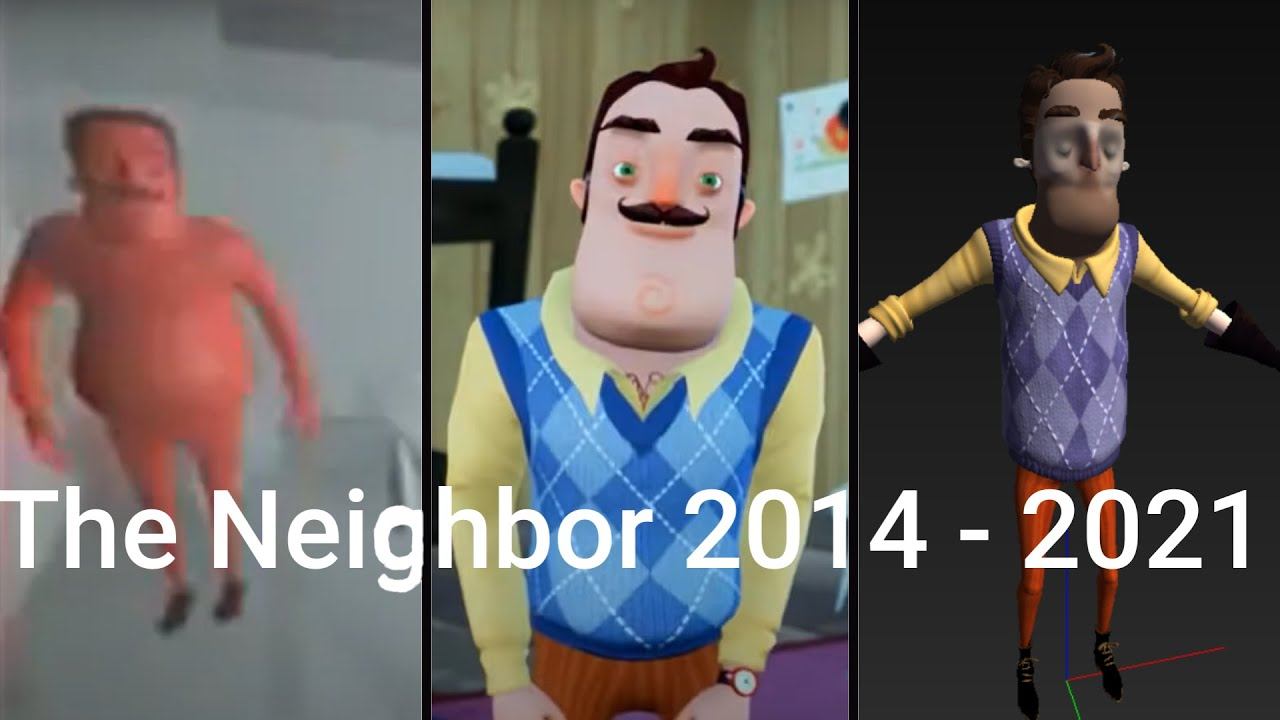 Evoulution Of The Neighbor 2014 - 2021 | Hello Neighbor смотреть онлайн