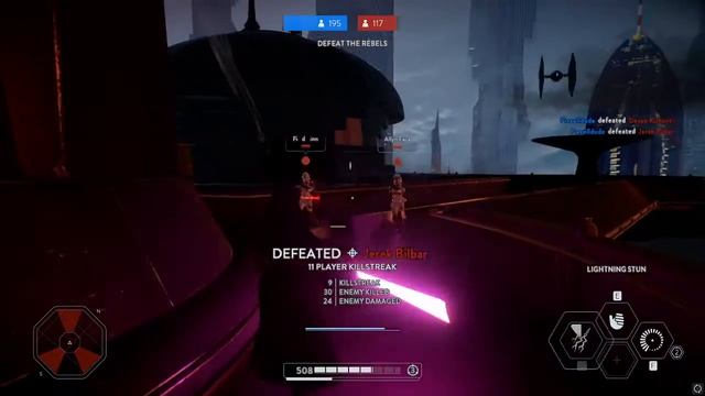 Palpatine With Lightsaber and OP abilities mod смотреть онлайн