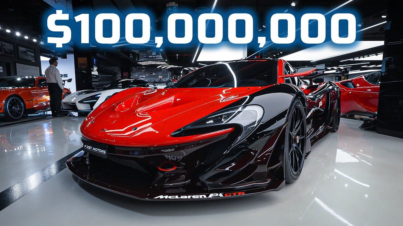 Visiting The World's MOST Expensive Supercar Showroom in Dubai! смотреть онлайн