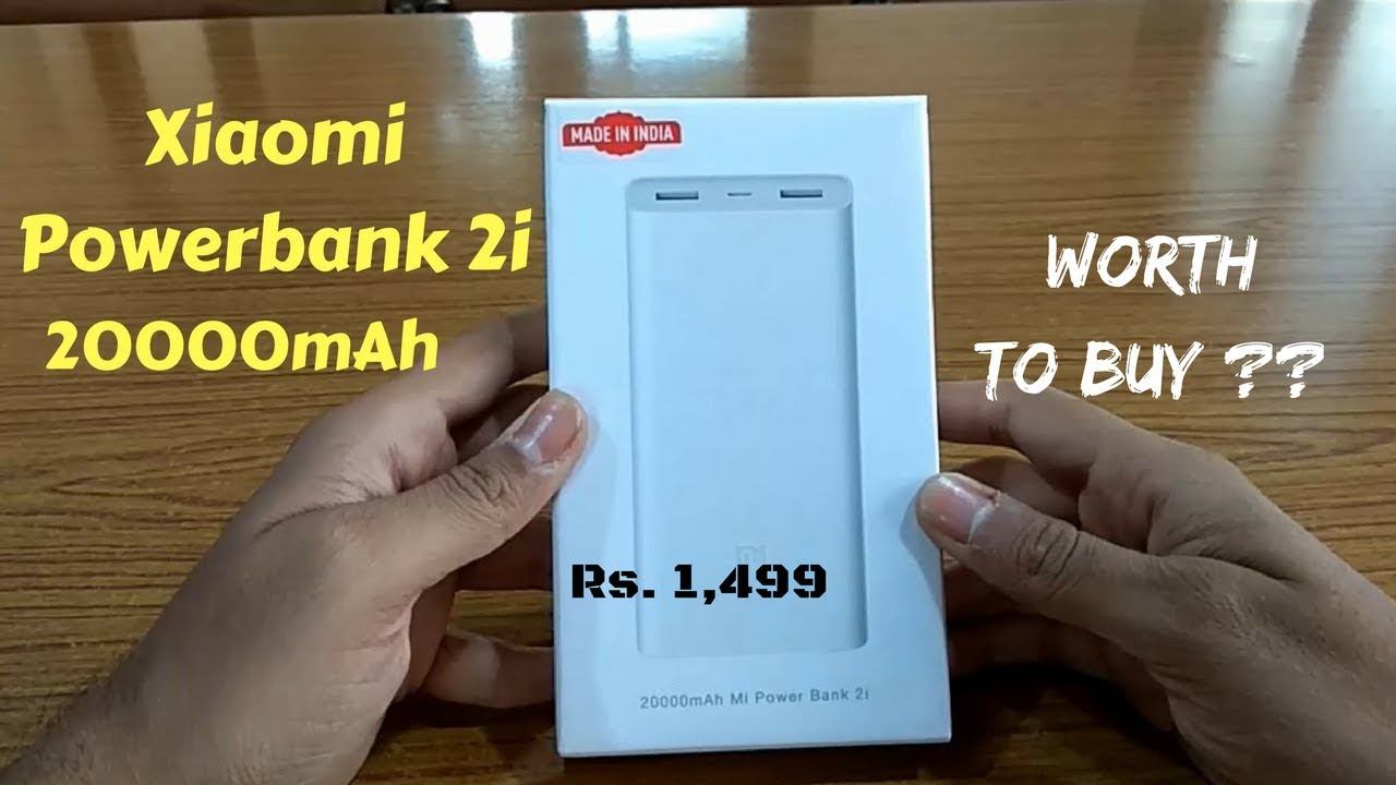 Mi Powerbank 2i 20000mAh !!! Worth to buy ?? смотреть онлайн