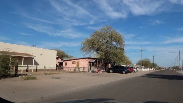 Путешествие по Америке. Аризона, Джила-Бенд - Глубоко в пустыне.