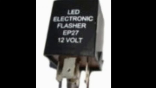 Product #67912-Electronic LED Compatible Flasher EP27 12 Volt DC 150 Watt