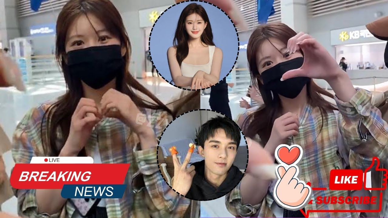 Leo Wu liked! Zhao Lusi Spreads Love at Chengdu Airport Among Korean Fans. смотреть онлайн