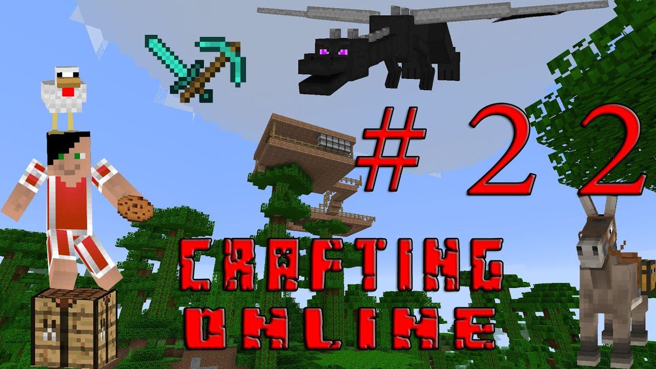 Crafting0nline #22 (Создание красивого Ада!) смотреть онлайн