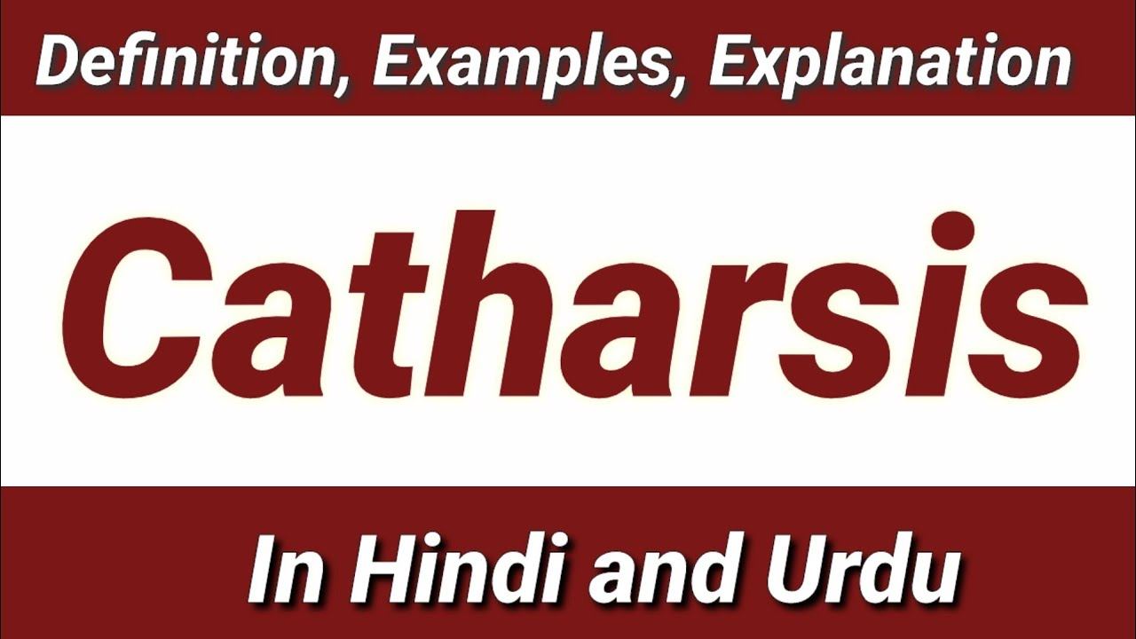 What Is Catharsis ? | Catharsis In Hindi Urdu | Literary Device | English Literature смотреть онлайн
