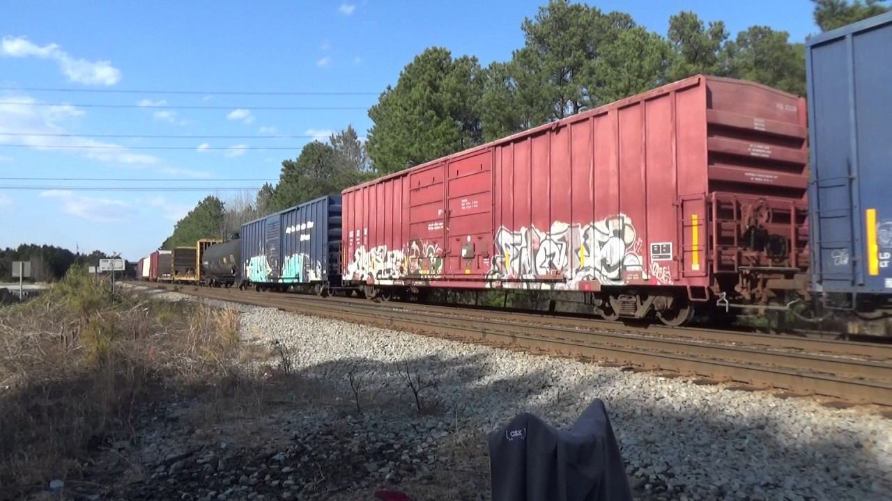 CSX Manifest Southbound By Collier Yard