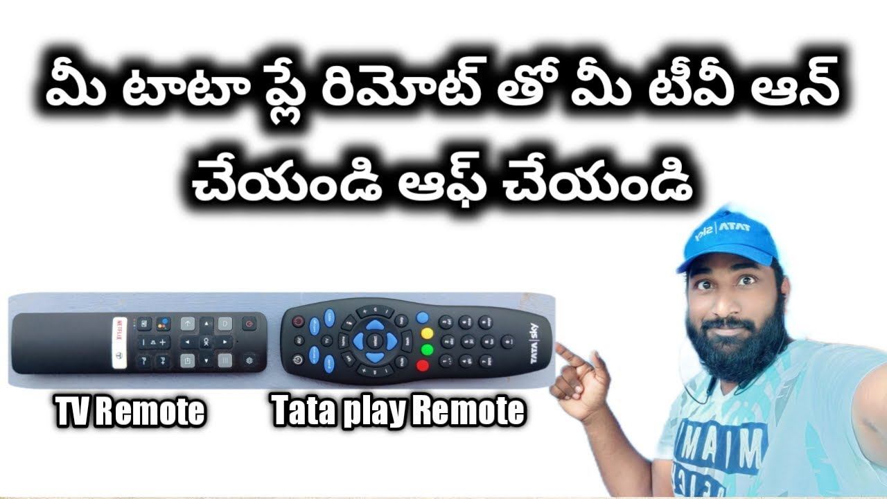 Turn on and off your #tv with your #tataplay #remote pairing remote your #tataplay remote # telug смотреть онлайн