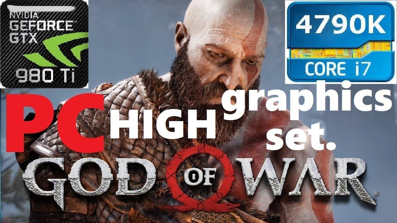 God of War PC Full HD gameplay - 4790k + GTX 980Ti - HIGH preset смотреть онлайн