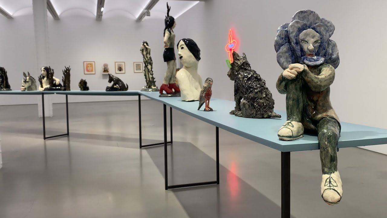 Klara Kristalova : Flora and Fauna at Perrotin Gallery смотреть онлайн