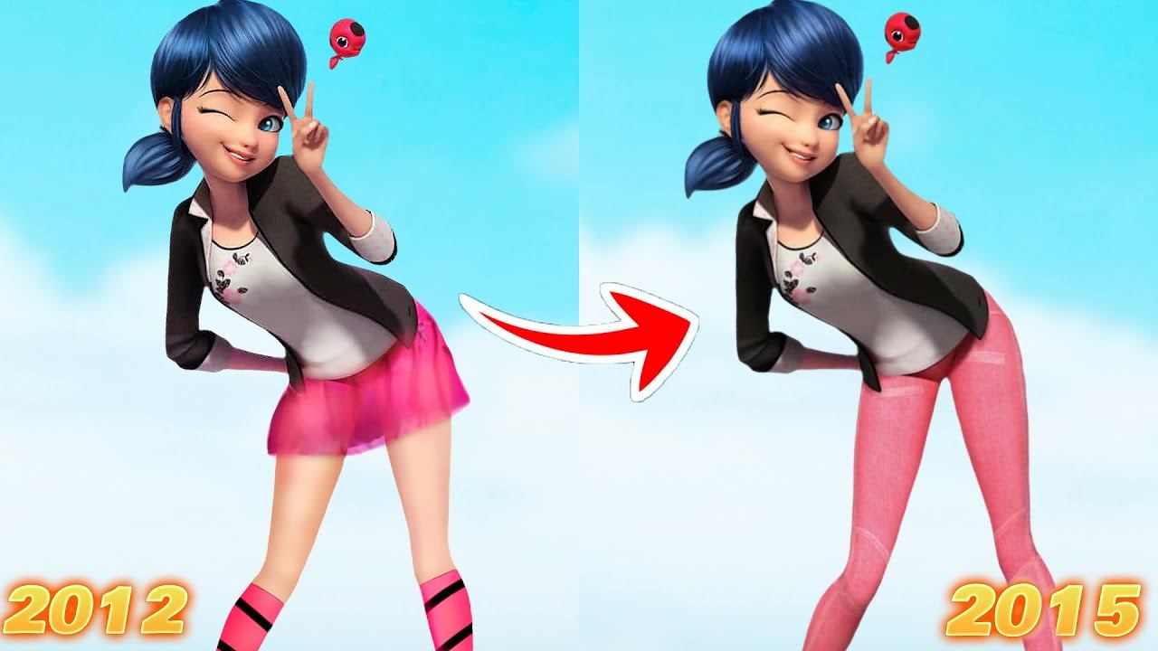🐞SHOCKING «CHARACTERS EVOLUTION» Of MIRACULOUS LADYBUG!