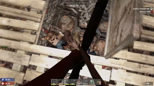 7 Days to die *Alfa15* #19 Horda dia 14 -Gameplay español смотреть онлайн