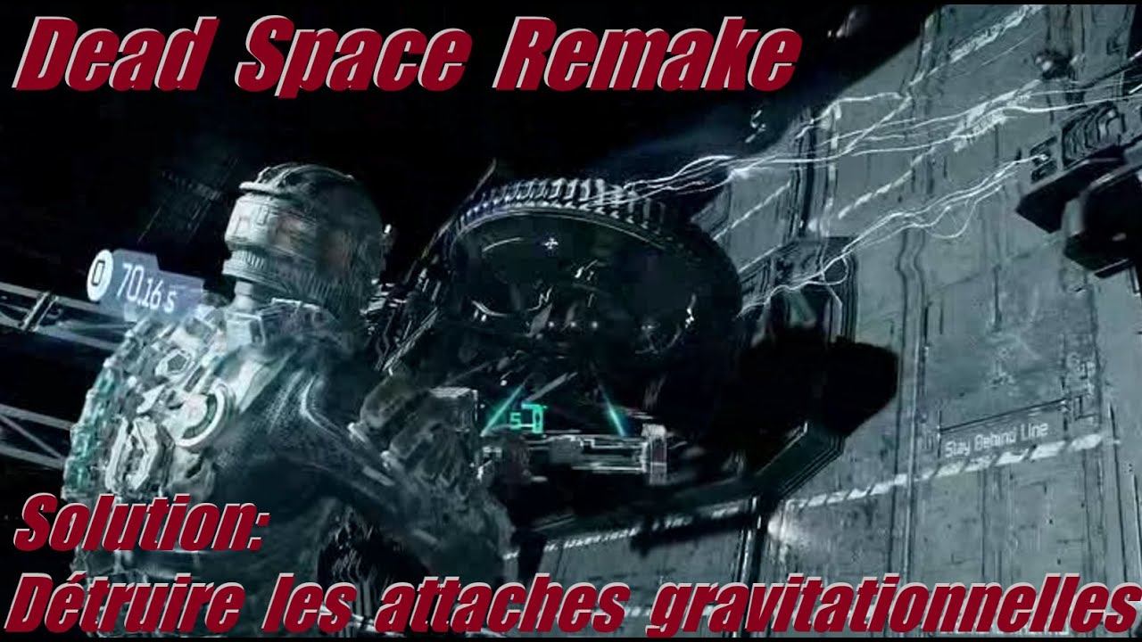 Dead Space Remake - Solution: Détruire les attaches gravitationnelles / GAMER CAGOULER смотреть онлайн