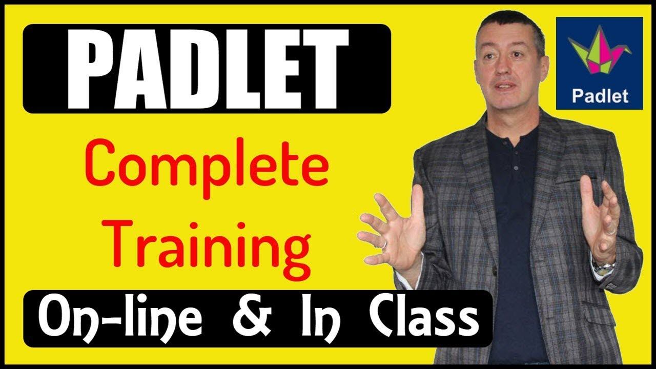 Complete training in Padlet online & in-class смотреть онлайн