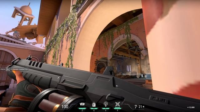 ACS-12 Judge Skin showcase - Valorant Closed Beta смотреть онлайн