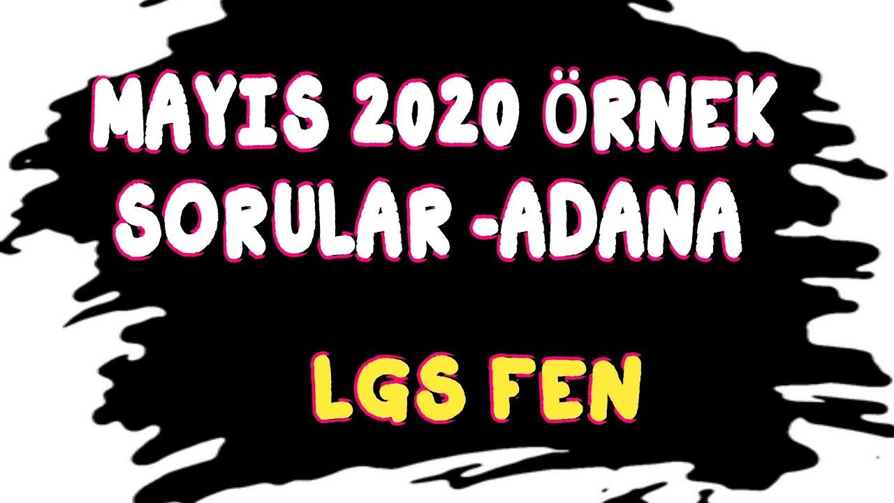 LGS 2020 MAYIS ÖRNEK SORULARI | ADANA | FEN BİLİMLERİ смотреть онлайн