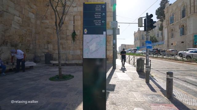Jerusalem: Jewish Quarter ➡ Christian Quarter ➡ Room of the Last Supper. смотреть онлайн