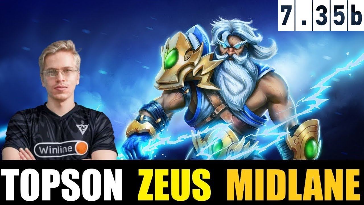 🔥TOPSON [ZEUS] MID 7.35B - DOTA 2 HIGHEST MMR MATCH #dota2 #dota2gameplay #topson смотреть онлайн