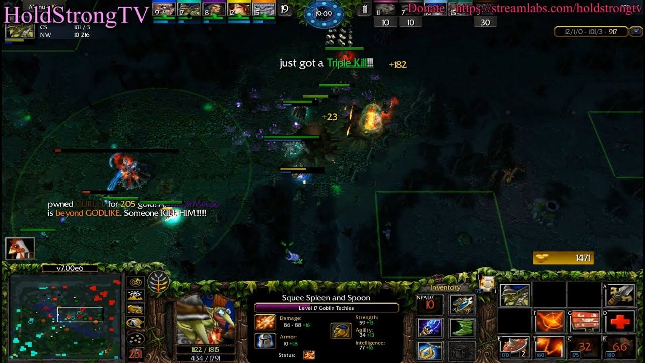DOTA 1 Goblin Techies Double Joker Beyond GODLIKE #2 смотреть онлайн
