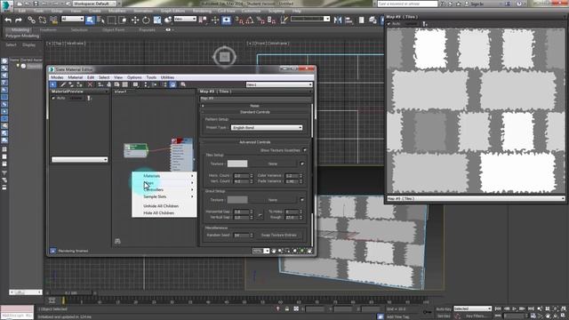 3d max 2016| الدرس68 | slate material /maps =tiles & vector map смотреть онлайн