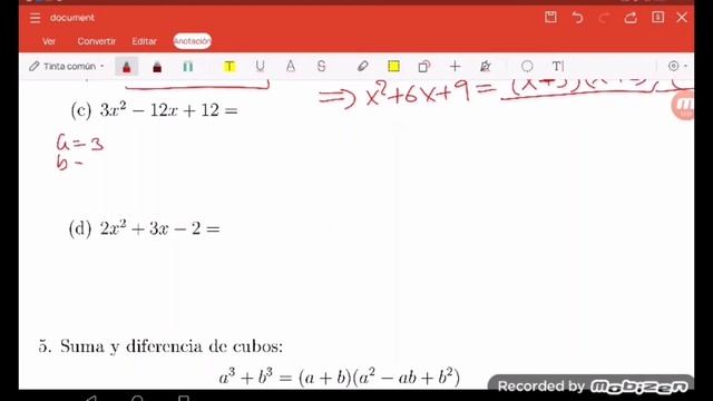 Expresiones algebraicas, factorización y ecuaciones смотреть онлайн