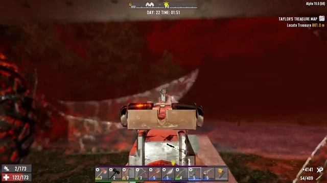7 Days to Die Gameplay Desafio sem trader #37 - Horda nervosa e urubu do plenario смотреть онлайн
